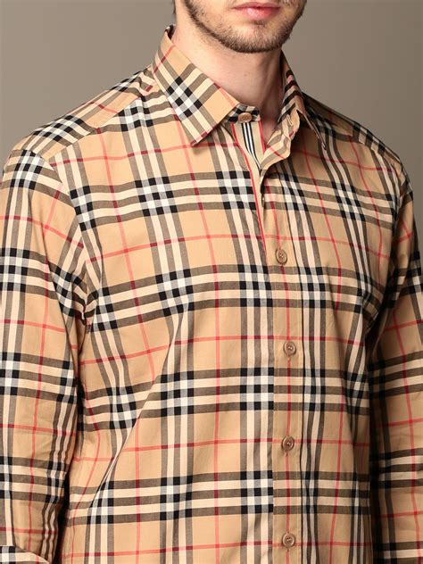 burberry mens shirt hole nipple|Burberry shirts for men.